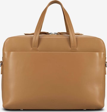 Borsa portadocumenti 'Arva' di JOST in marrone: frontale
