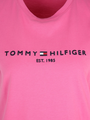 T-shirt TOMMY HILFIGER en rose