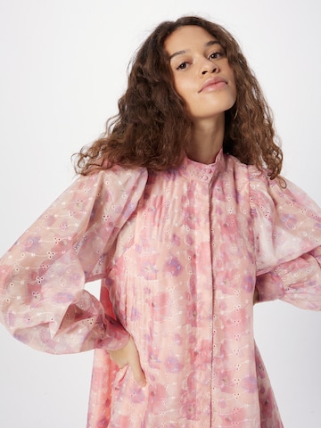 BRUUNS BAZAAR Shirt Dress 'Philina' in Pink