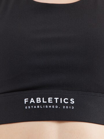 Fabletics High Support Sport-BH 'NO-BOUNCE' in Schwarz