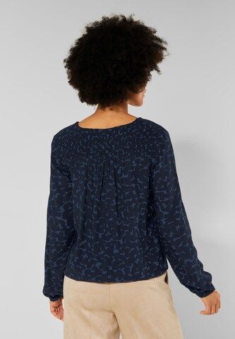 STREET ONE Bluse in Blau