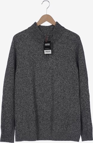 Lands‘ End Sweater & Cardigan in XL in Grey: front