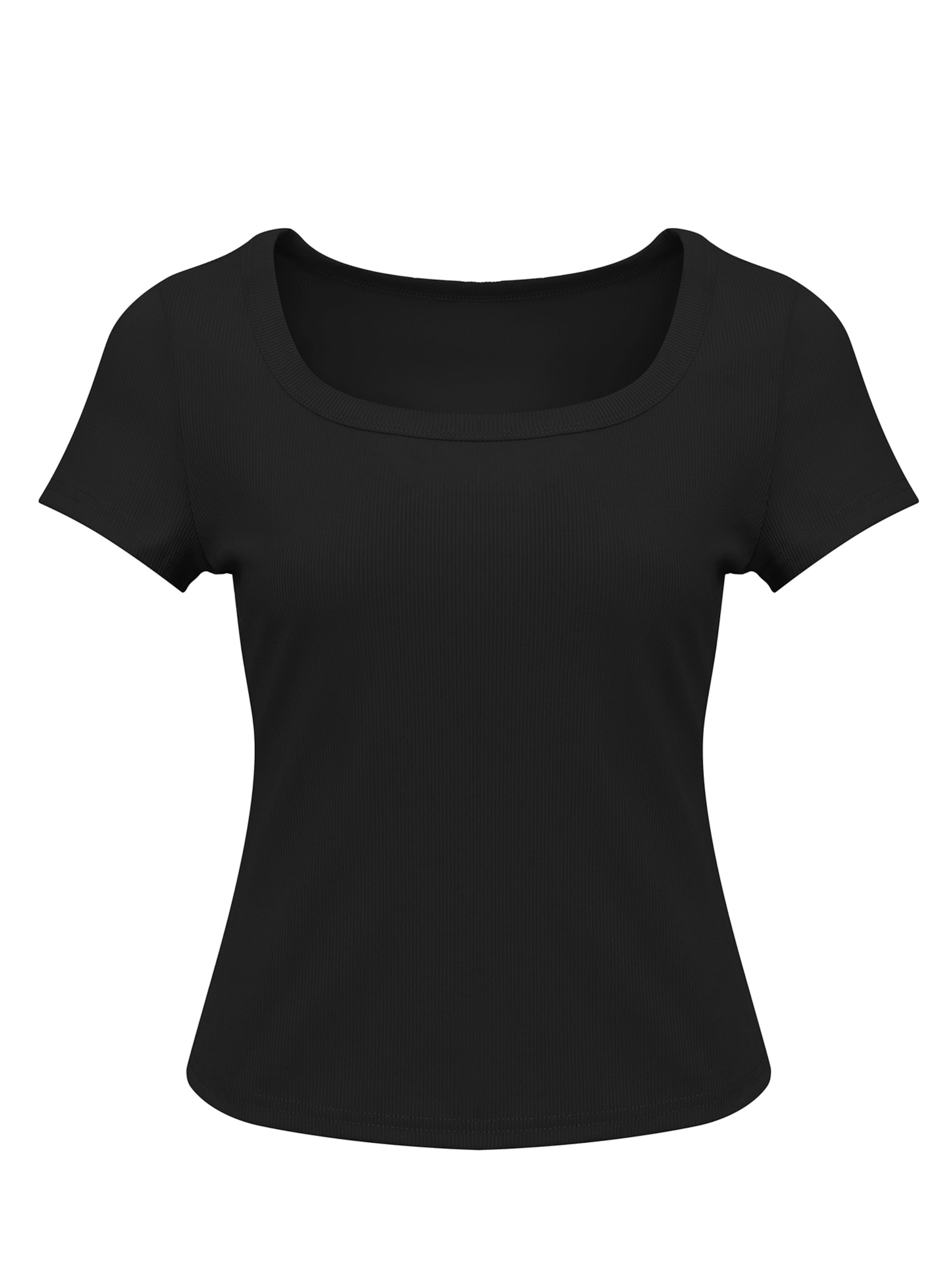 Tricou de la Imily Bela pe negru: față