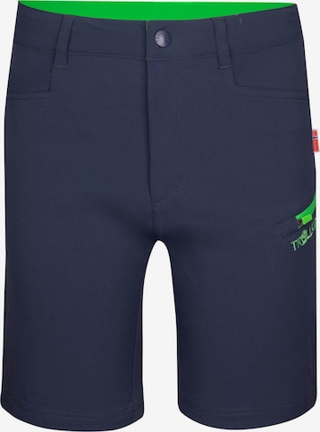 TROLLKIDS Regular Workout Pants in Blue: front