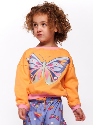 Småfolk Sweatshirt i orange: forside