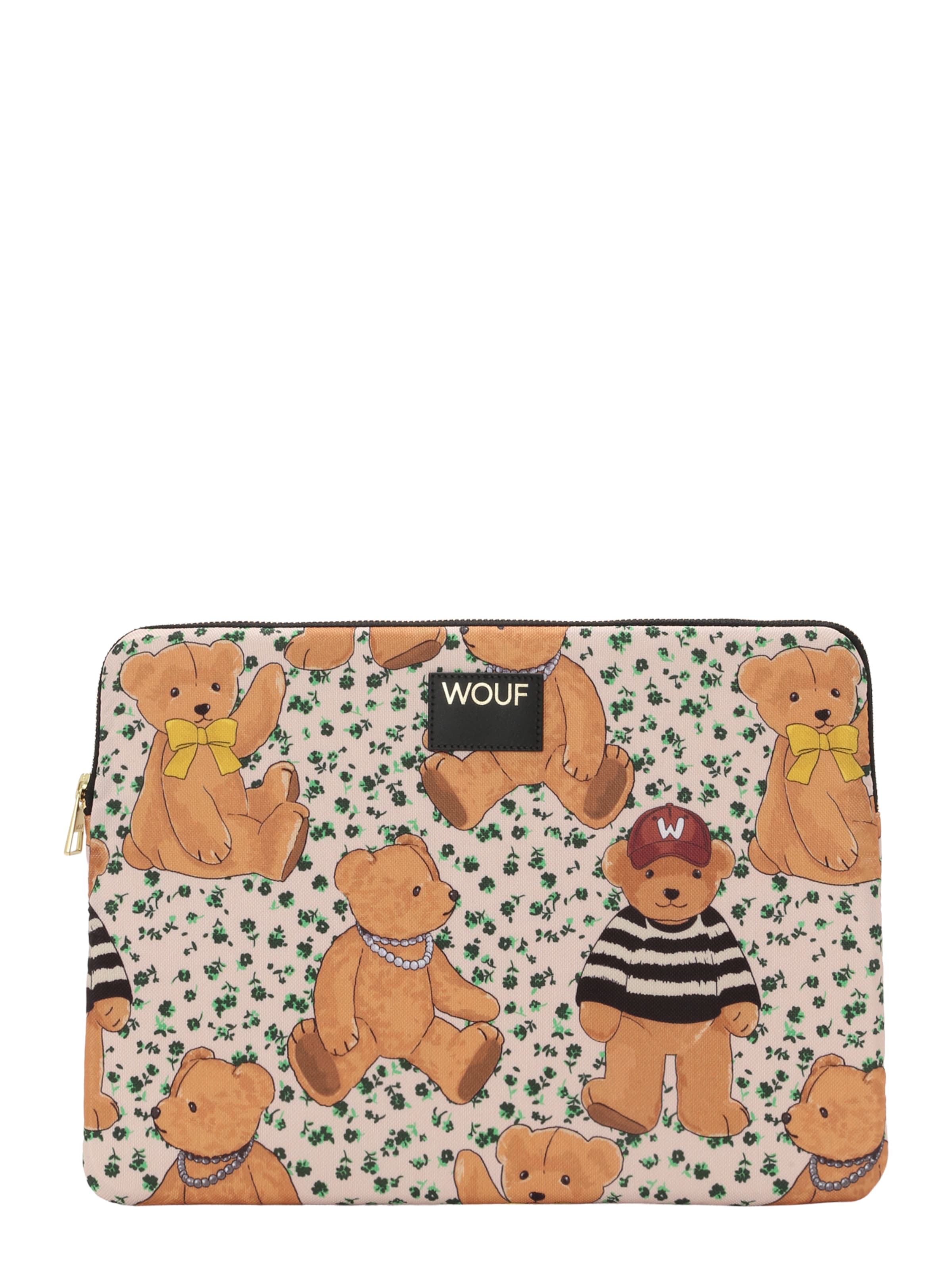 Wouf Laptop bag 'Daily' in Brown: front