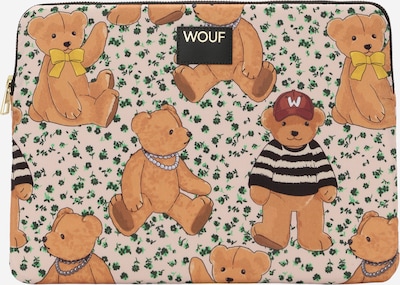 Wouf Torba za laptop 'Daily' u smeđa / žuta / zelena / bordo, Pregled proizvoda