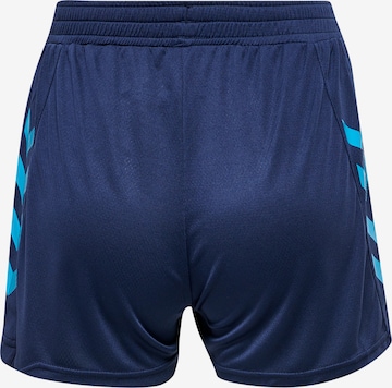 Hummel Regular Sportbroek in Blauw