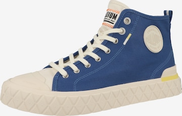 Sneaker alta 'Palla Ace' di Palladium in blu: frontale