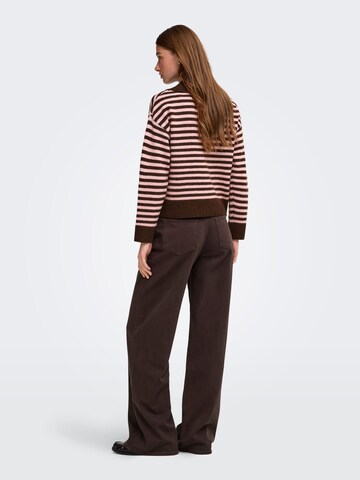 ONLY Pullover 'ONLALIVIA' in Braun