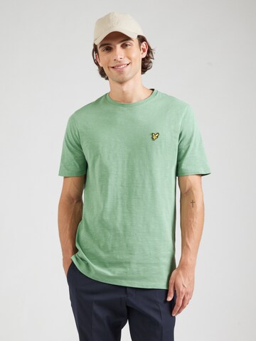 Lyle & Scott Футболка в Зеленый: спереди