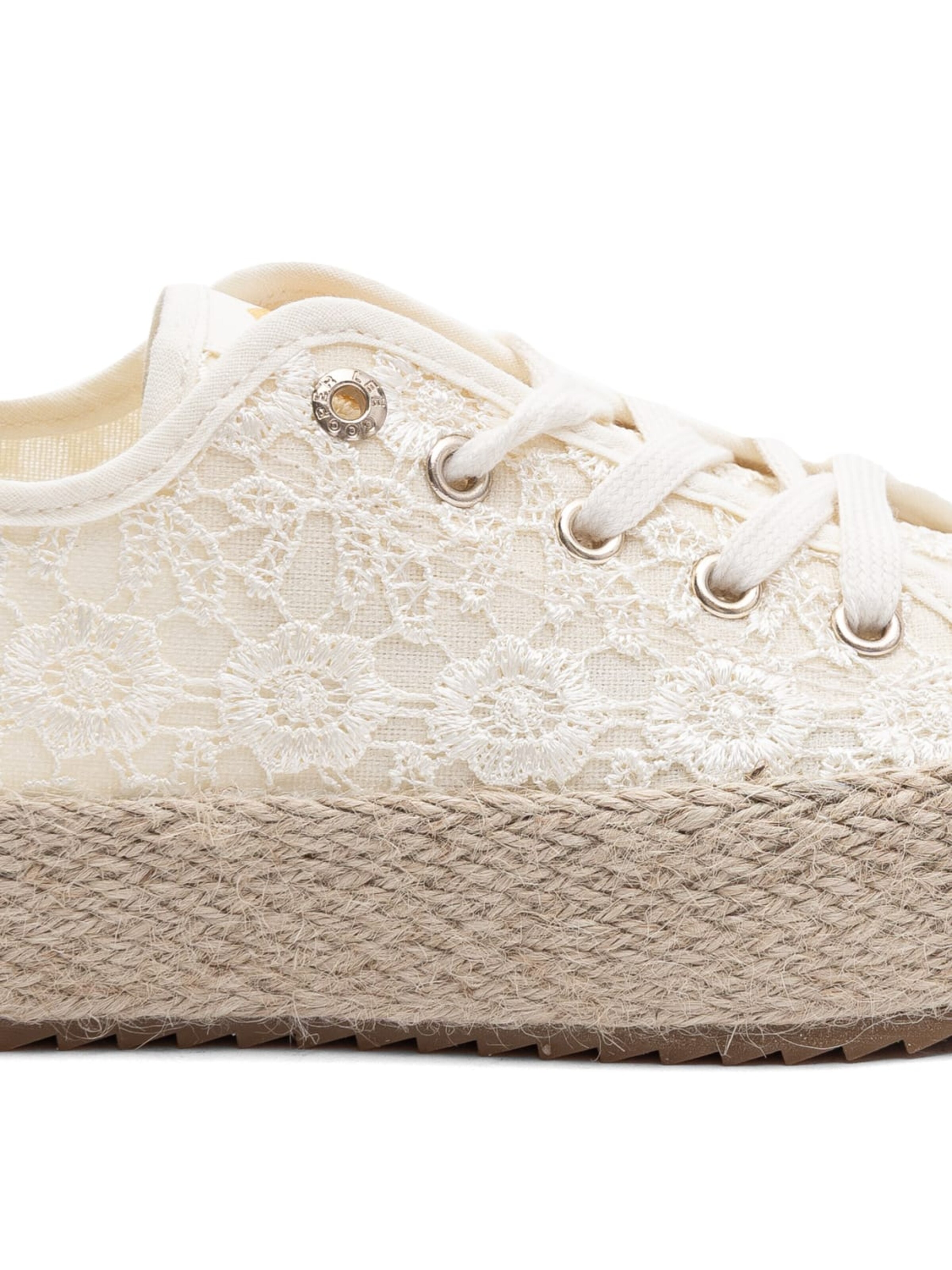 Lee Cooper Platform trainers in Beige