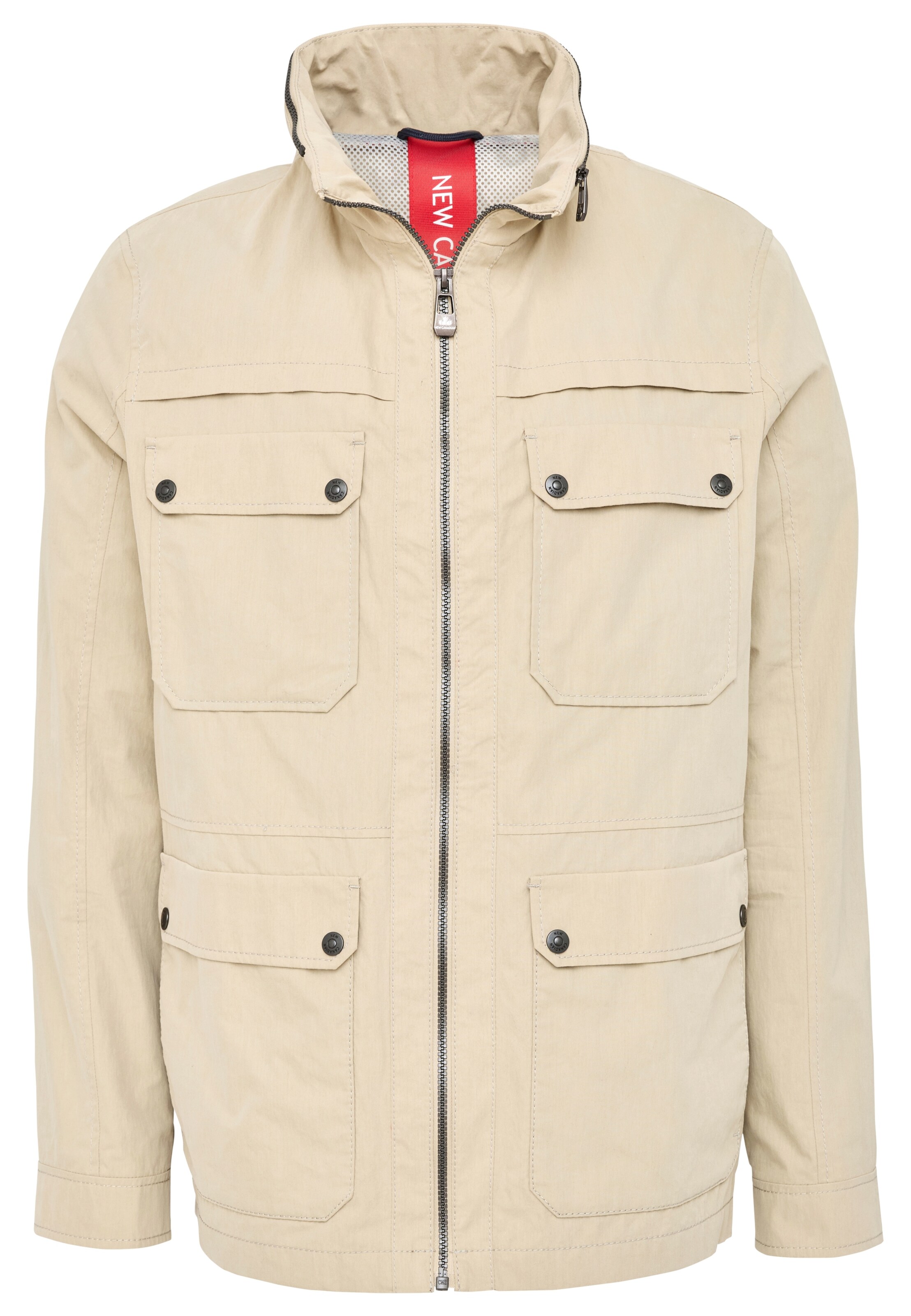 NEW CANADIAN Between-Season Jacket 'Cotton-Mix' in Beige: front