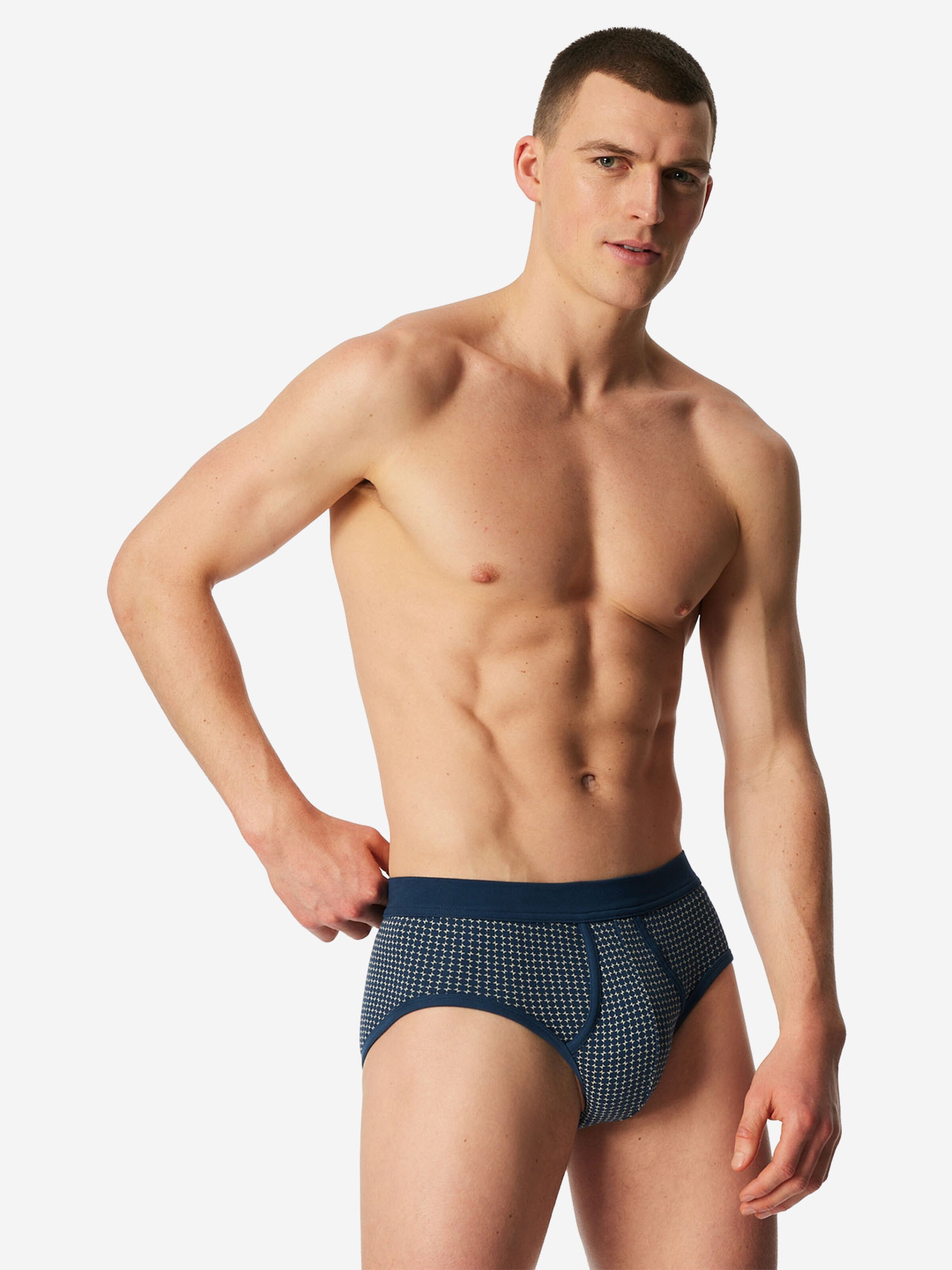 SCHIESSER Slip ' Classic Daywear ' in Blau