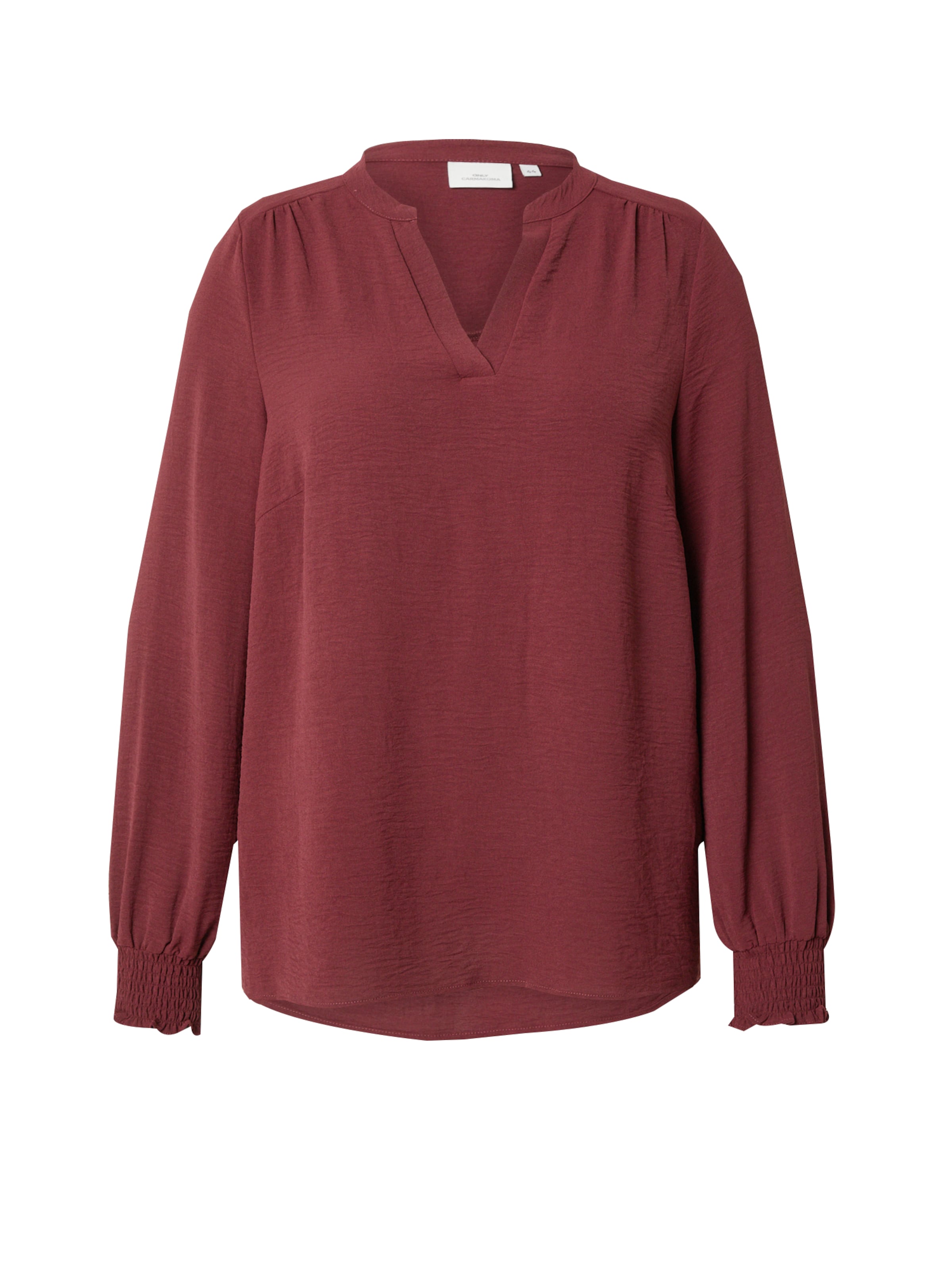 ONLY Carmakoma Bluzka 'CARMetta' w kolorze czerwony: przód