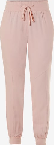 TATUUM - Tapered Calças 'Sanko' em rosa: frente