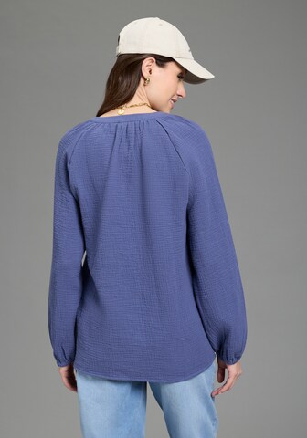 LAURA SCOTT Bluse in Blau
