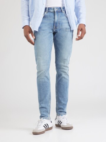Pepe Jeans Tapered Jeans in Blue: front