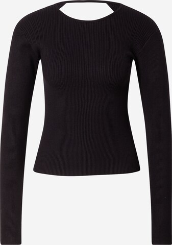 Pullover di Warehouse in nero: frontale