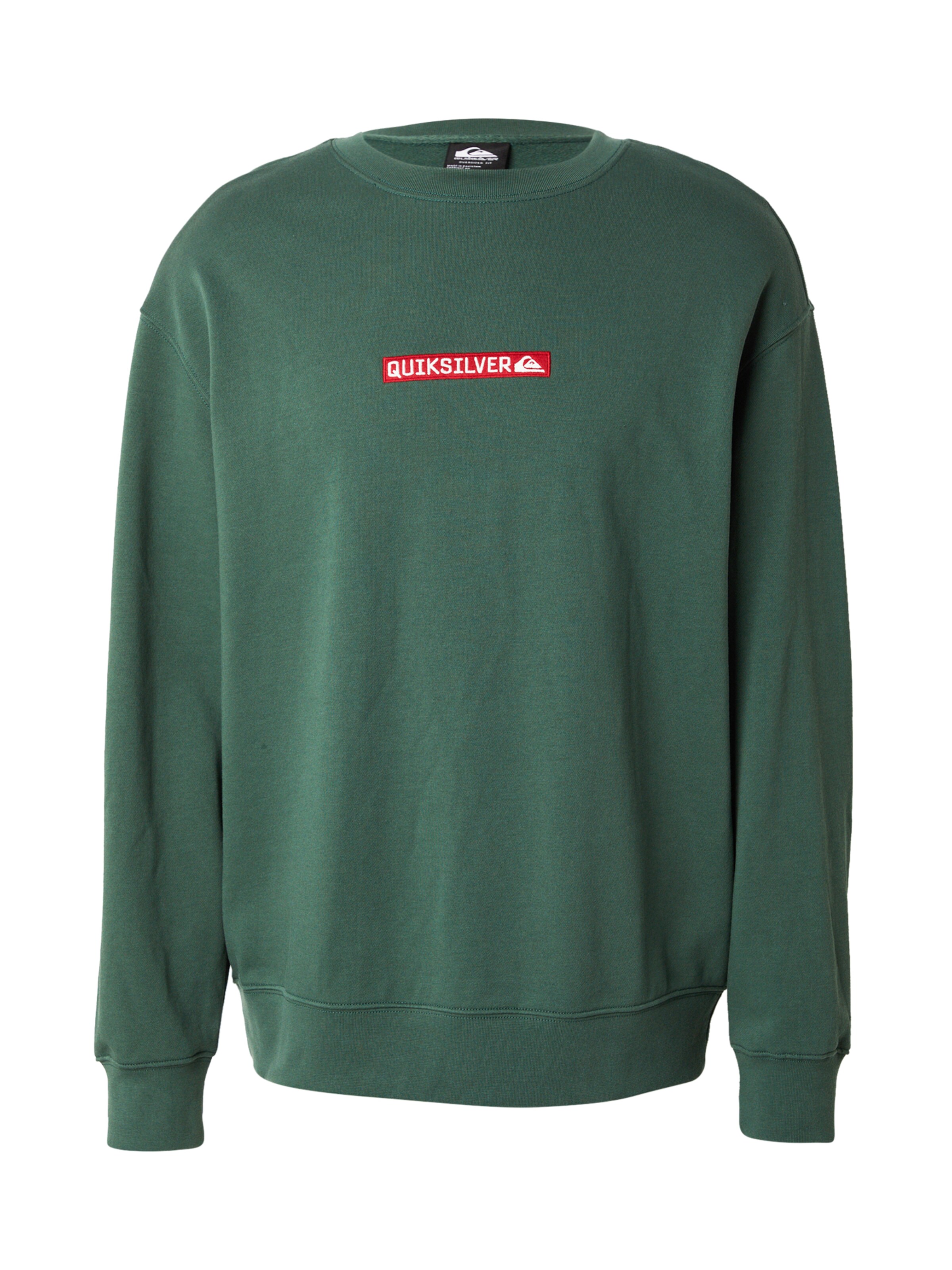 žalia QUIKSILVER Sportinio tipo megztinis 'DNA': priekis