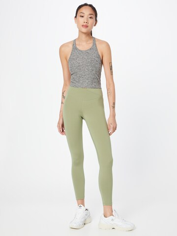 Casall Skinny Sporthose 'Overlap' in Grün