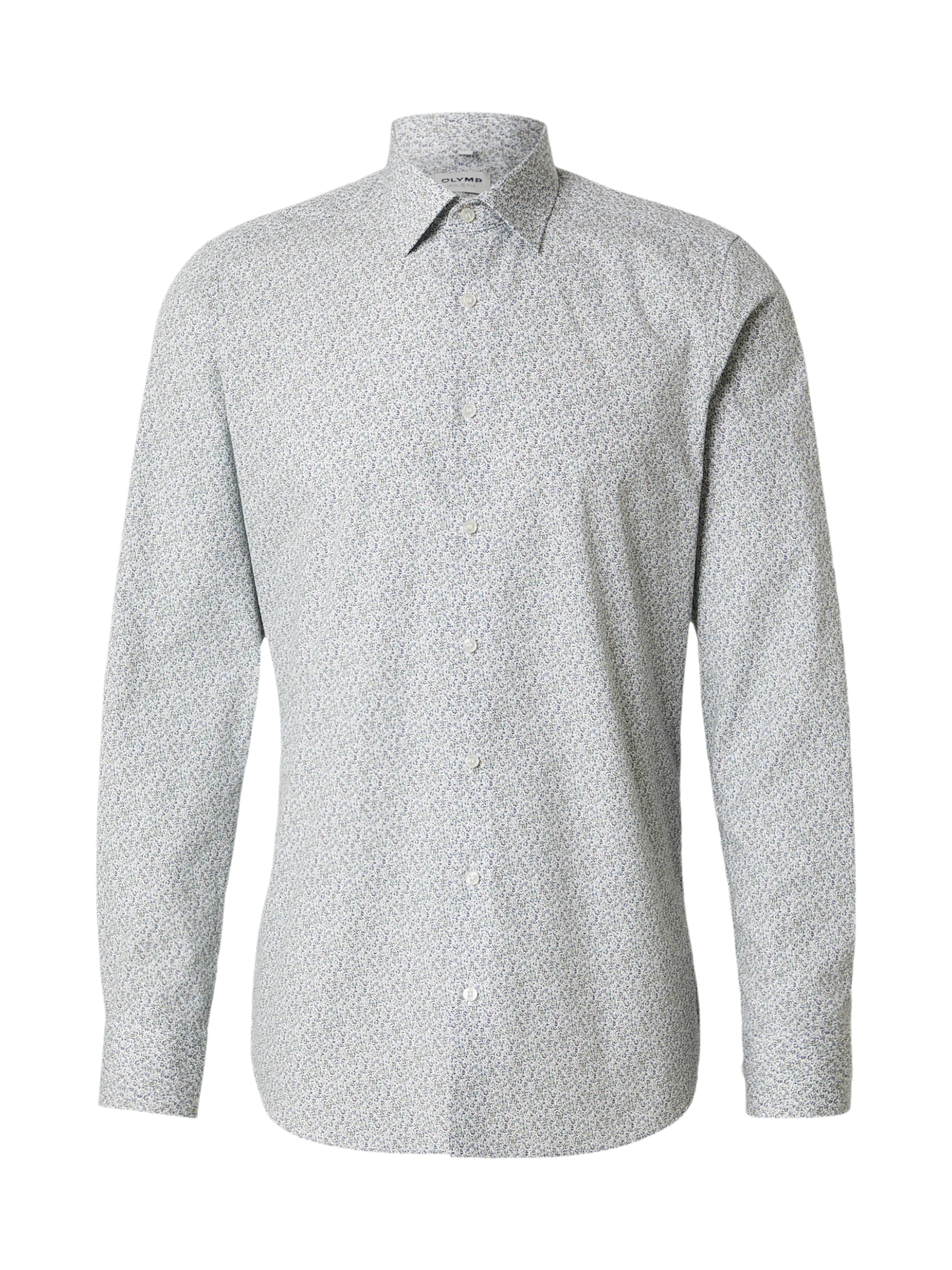 OLYMP Klasický střih Košile 'Level 5' – bílá: přední strana