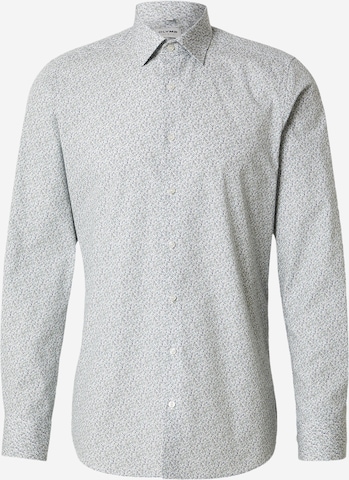 OLYMP Regular Fit Paita 'Level 5' värissä valkoinen: etupuoli