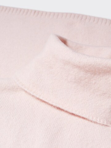 Rochie tricotat 'Kylie' de la MANGO pe roz