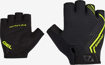 ZIENER Athletic Gloves 'CORBINIAN' in Yellow: front