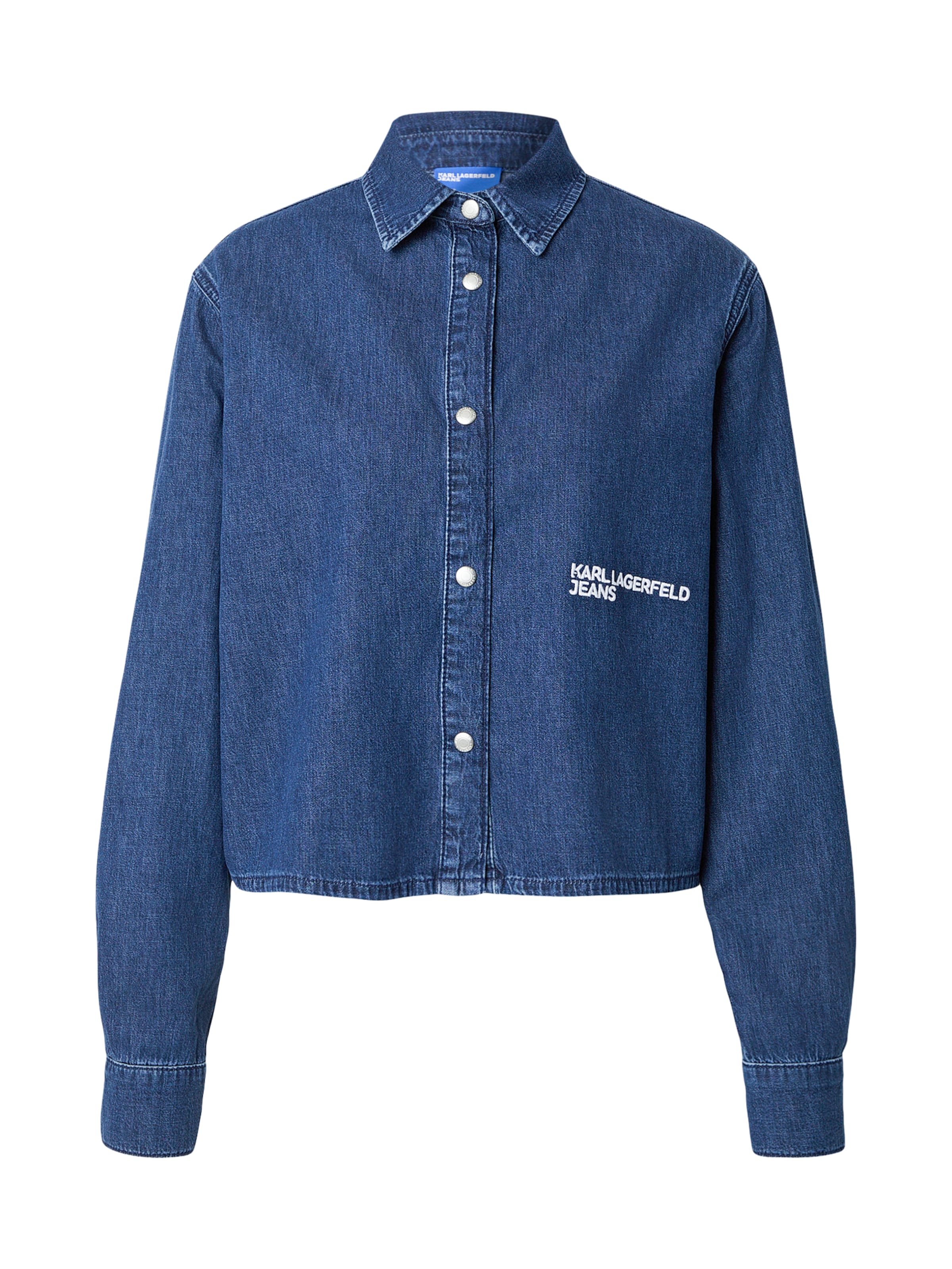 KARL LAGERFELD JEANS Μπλούζα σε μπλε: μπροστά