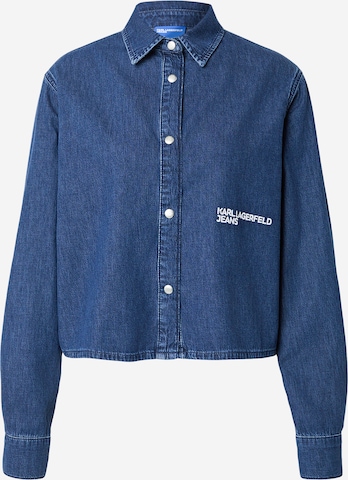 mėlyna KARL LAGERFELD JEANS Palaidinė: priekis