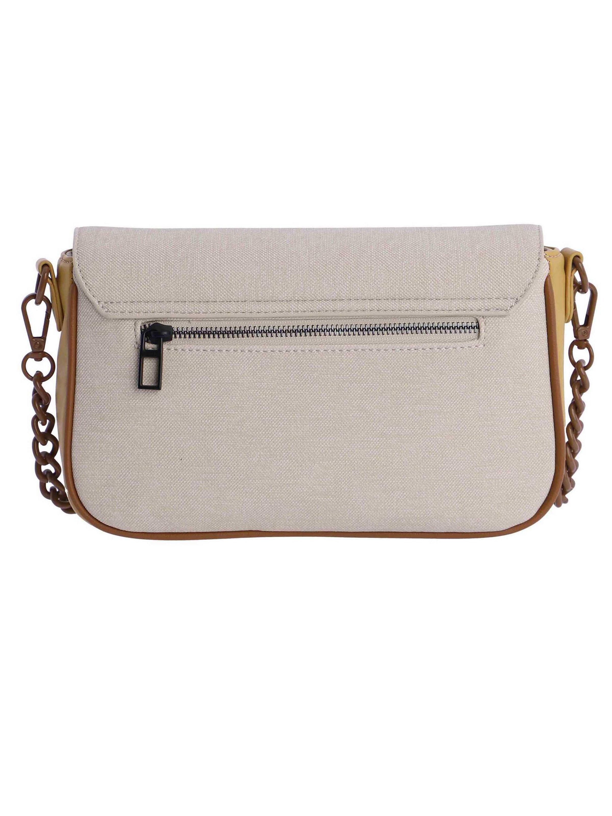 Don Algodon - Bolso de hombro en beige