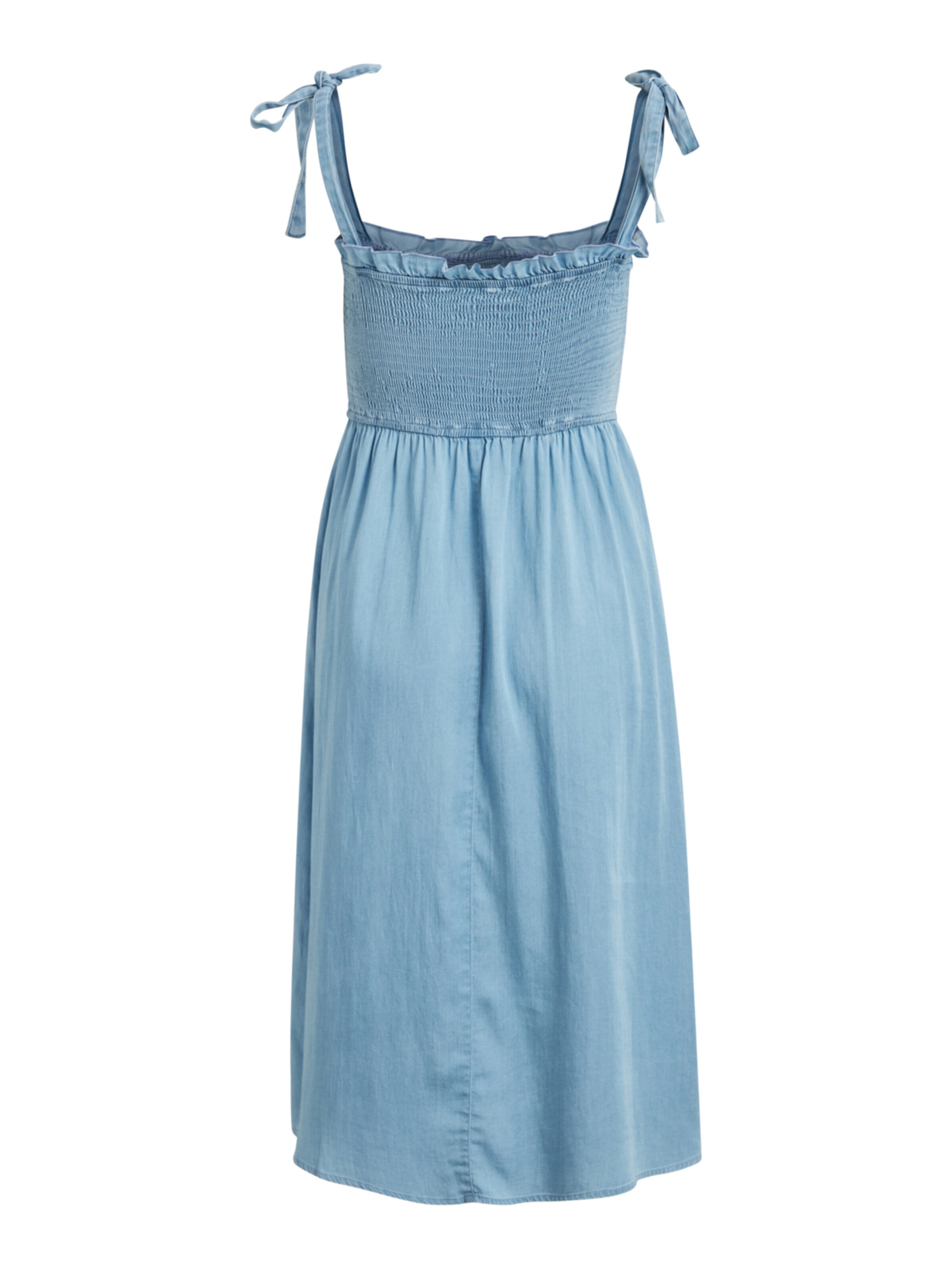 Frauen Große Größen VILA Kleid 'Viathena Bista' in Blau - QK39081 Frauen Große Größen VILA Kleid 'Viathena Bista' in Blau - QK39081