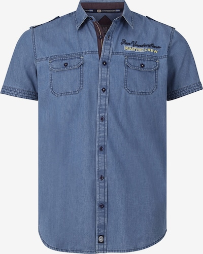Jan Vanderstorm Overhemd ' Lorensius ' in de kleur Blauw, Productweergave