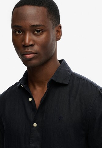 Fit confort Chemise 'Riviera' Superdry & Co en bleu