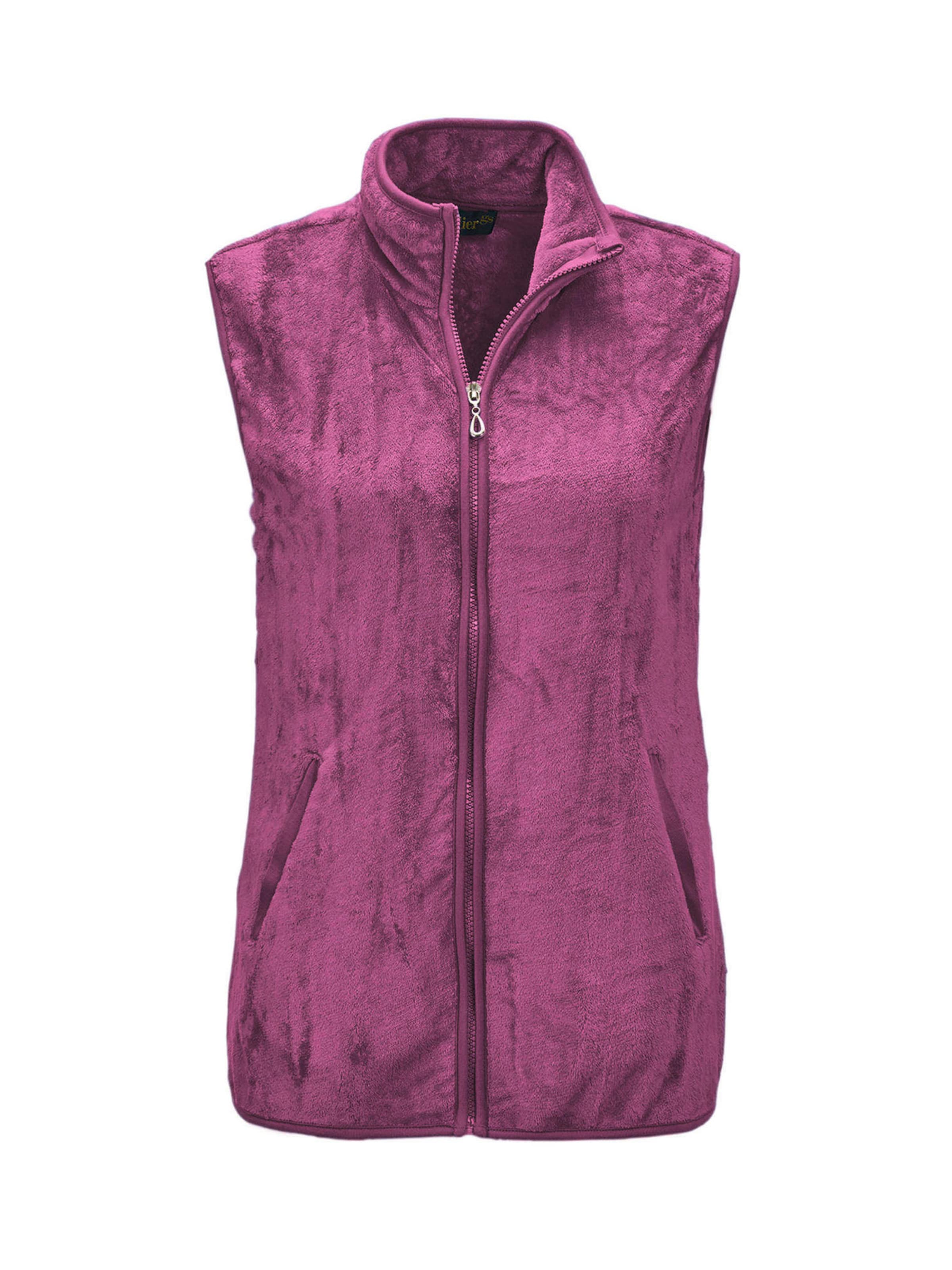 Goldner Weste in Pink: Vorderseite