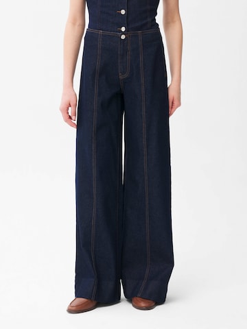adl Wide leg Jeans in Blue