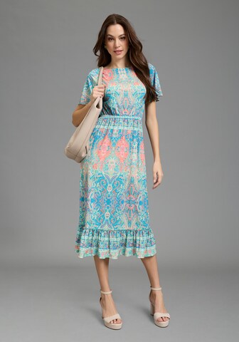 Bruno Banani LM Sommerkleid in Blau: Vorderseite