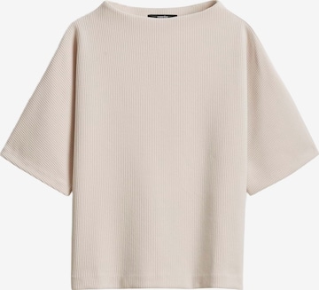 SomedaySweater majica 'Uflor' - bež boja: prednji dio