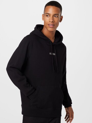 GUESS Sweatshirt in Black: front