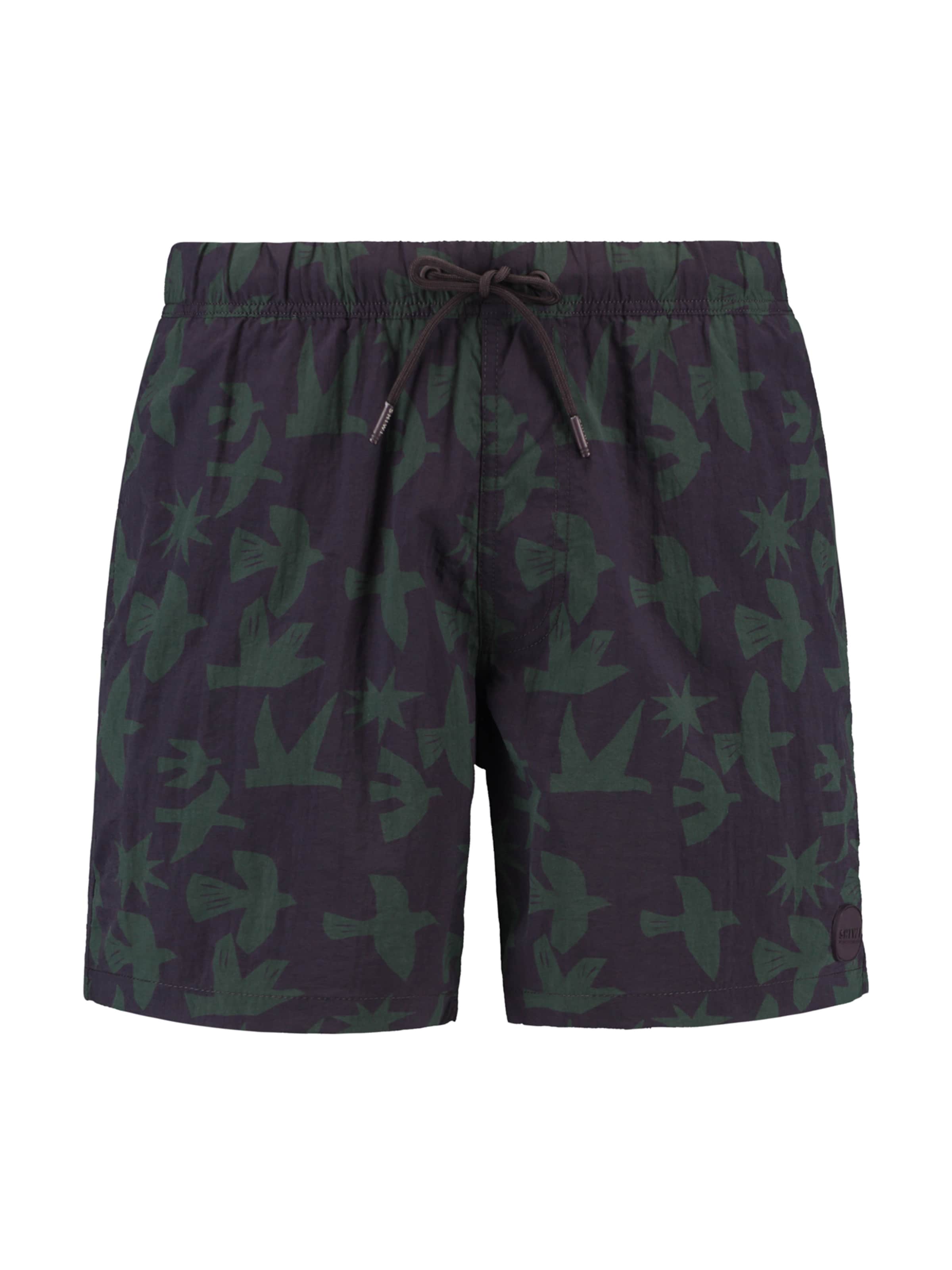Shiwi Badshorts 'Nick' i lila: framsida