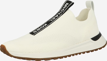 Michael Kors Slip-Ons 'MILES' in White: front