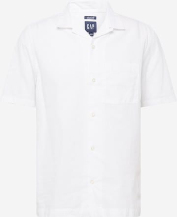 GAP Regular fit Overhemd in Wit: voorkant