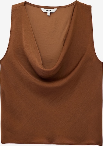 Koton Top in Brown: front