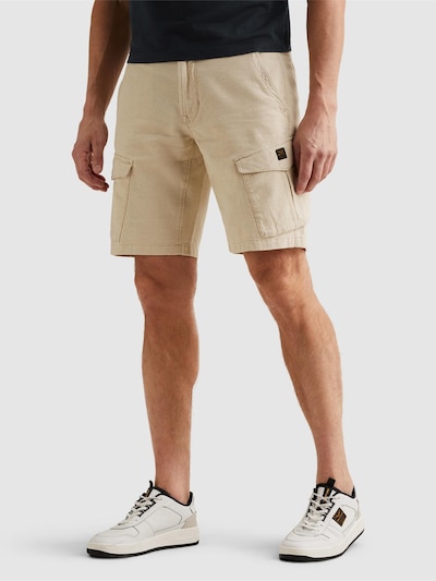 PME Legend Broek 'Jetheed relaxed fit cargo shorts' in 28 in de kleur Beige, Productweergave
