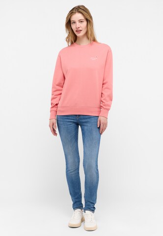 MUSTANG Sweatshirt 'Aberdeen ' in Pink