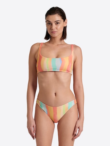 ARENA Bustier Bikini 'WATER PRINT' in Gemengde kleuren: voorkant