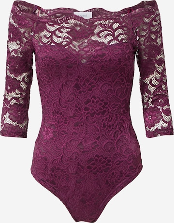 Coast Blouse bodysuit in Purple: front