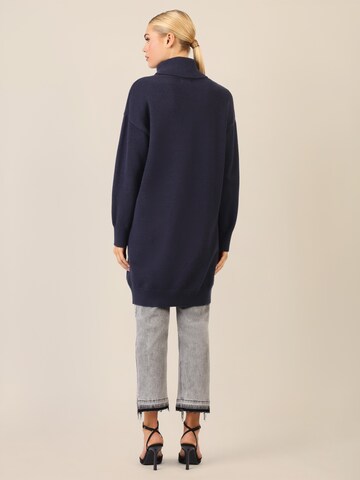 APART Knitted dress in Blue