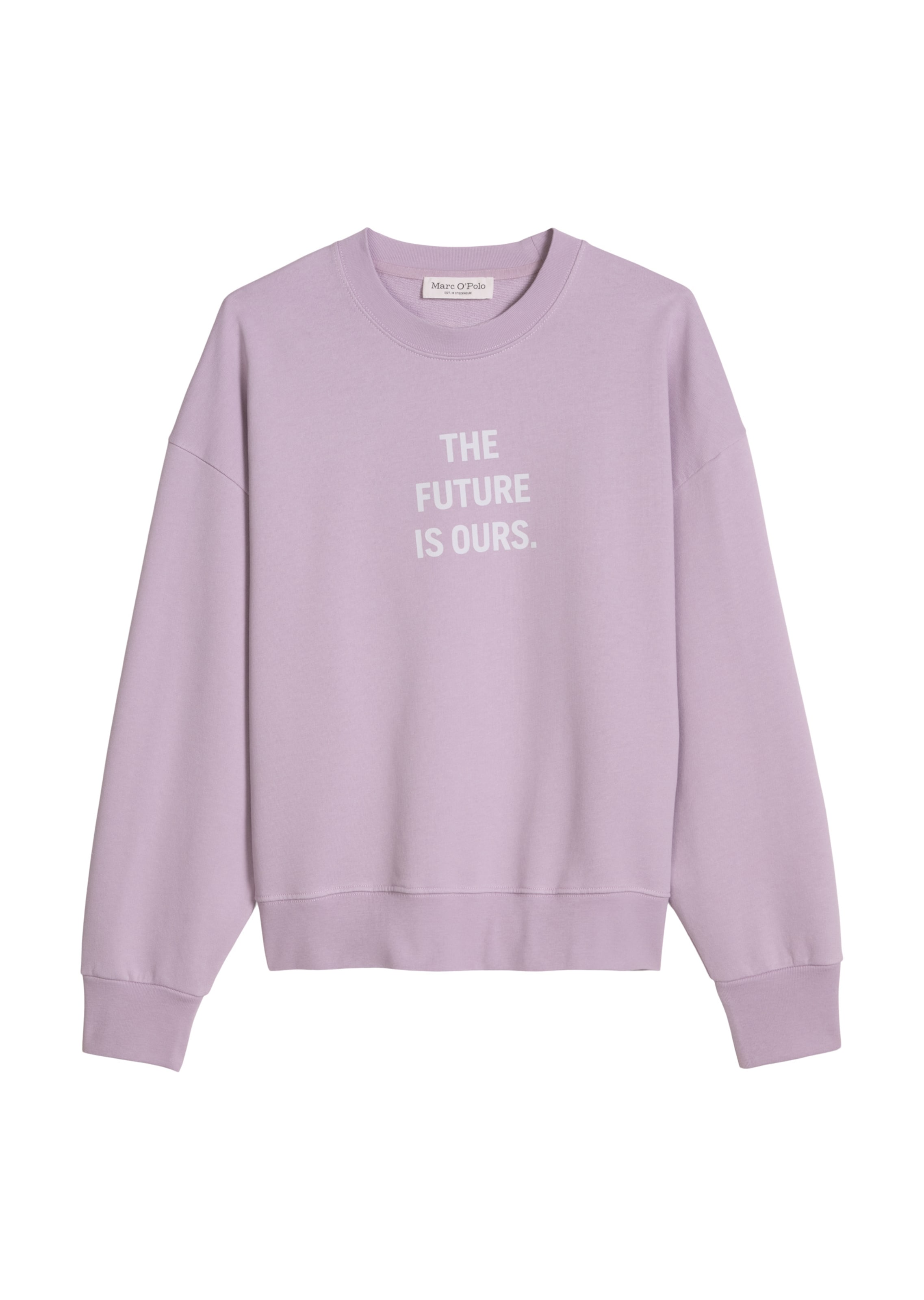 Marc O'Polo Sweatshirt in Lila: Vorderseite